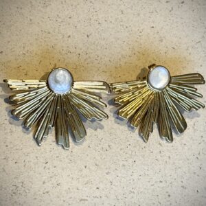 Boucles d'oreilles ESHA blanc