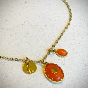 Collier SITA orange