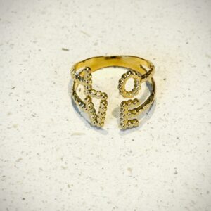 Bague ZIA doré