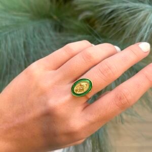 Bague MARIE vert
