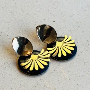 Boucles d'Oreilles MINETTE noir