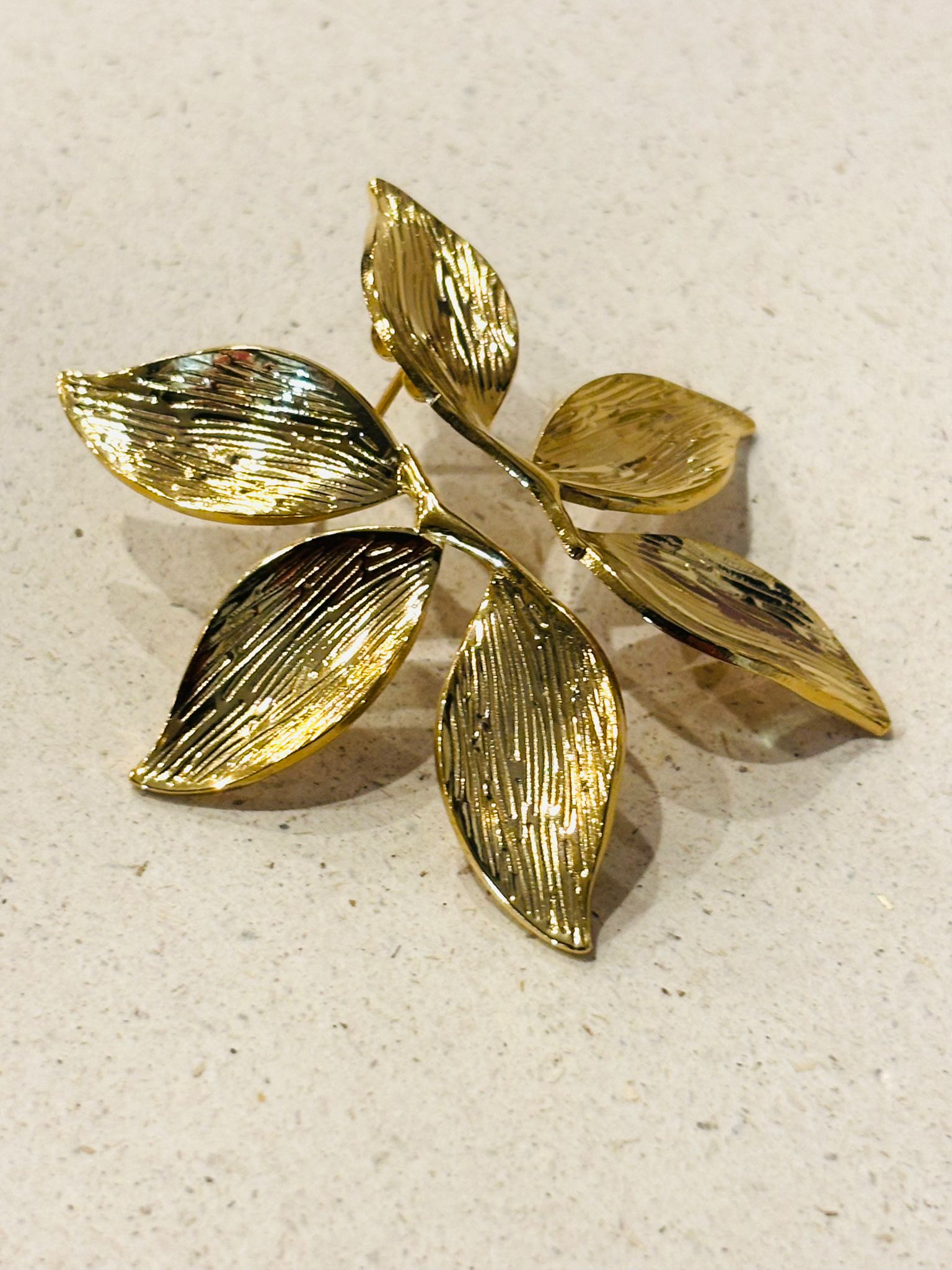 Boucles d'oreilles YAËL doré