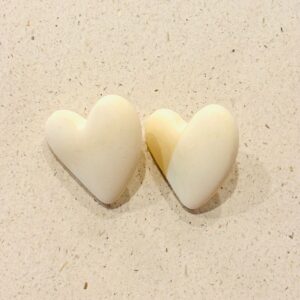 Boucles d'oreilles BËTH écru