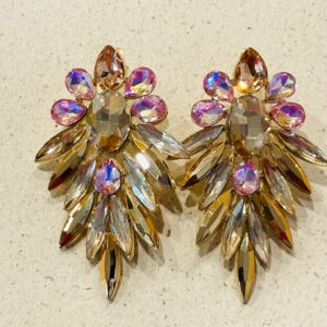 Boucles d'oreilles ODEA nude, rose