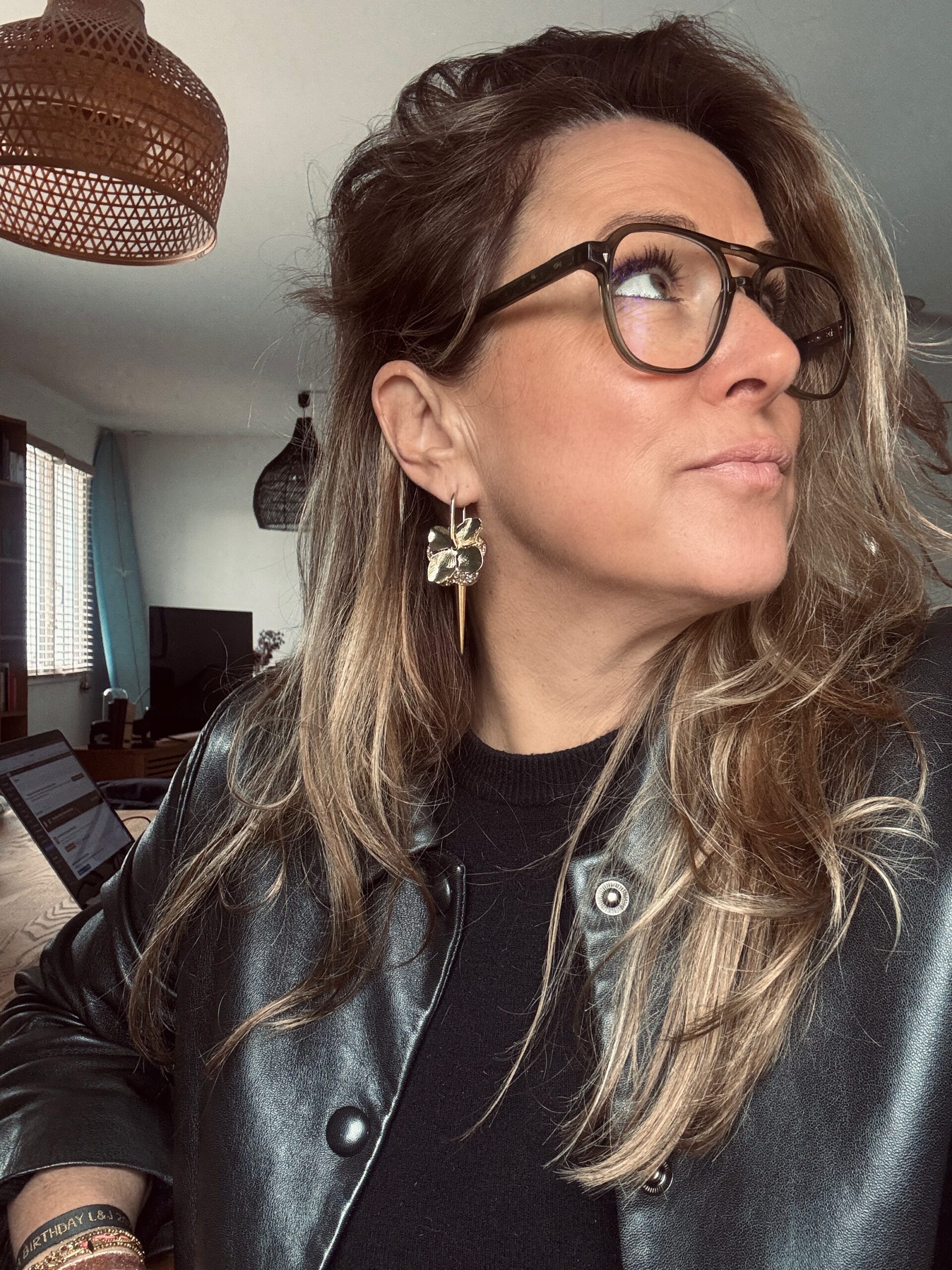 Boucles d'oreilles LIOR doré