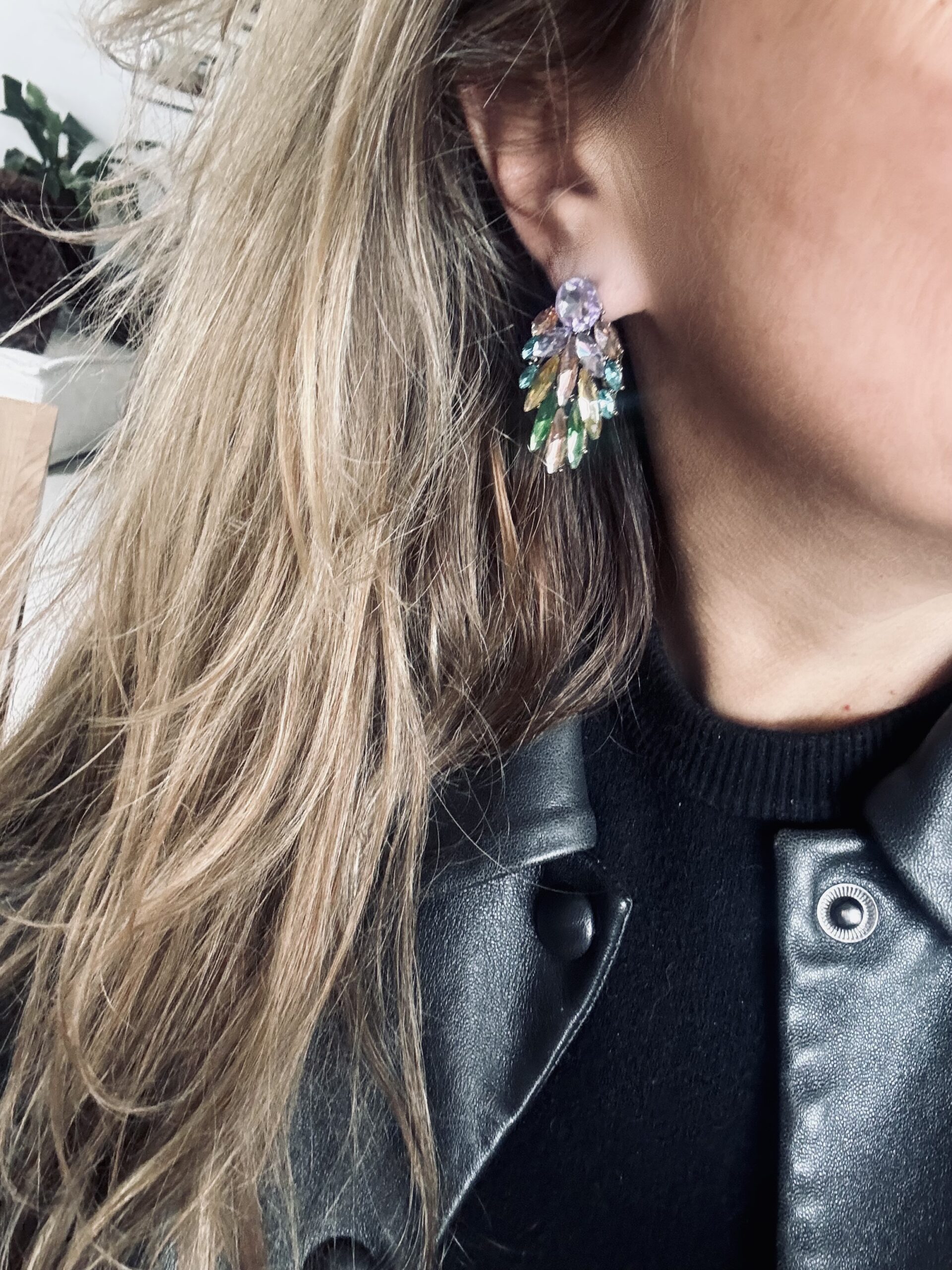 Boucles d'oreilles LUMI multicolore – Image 3