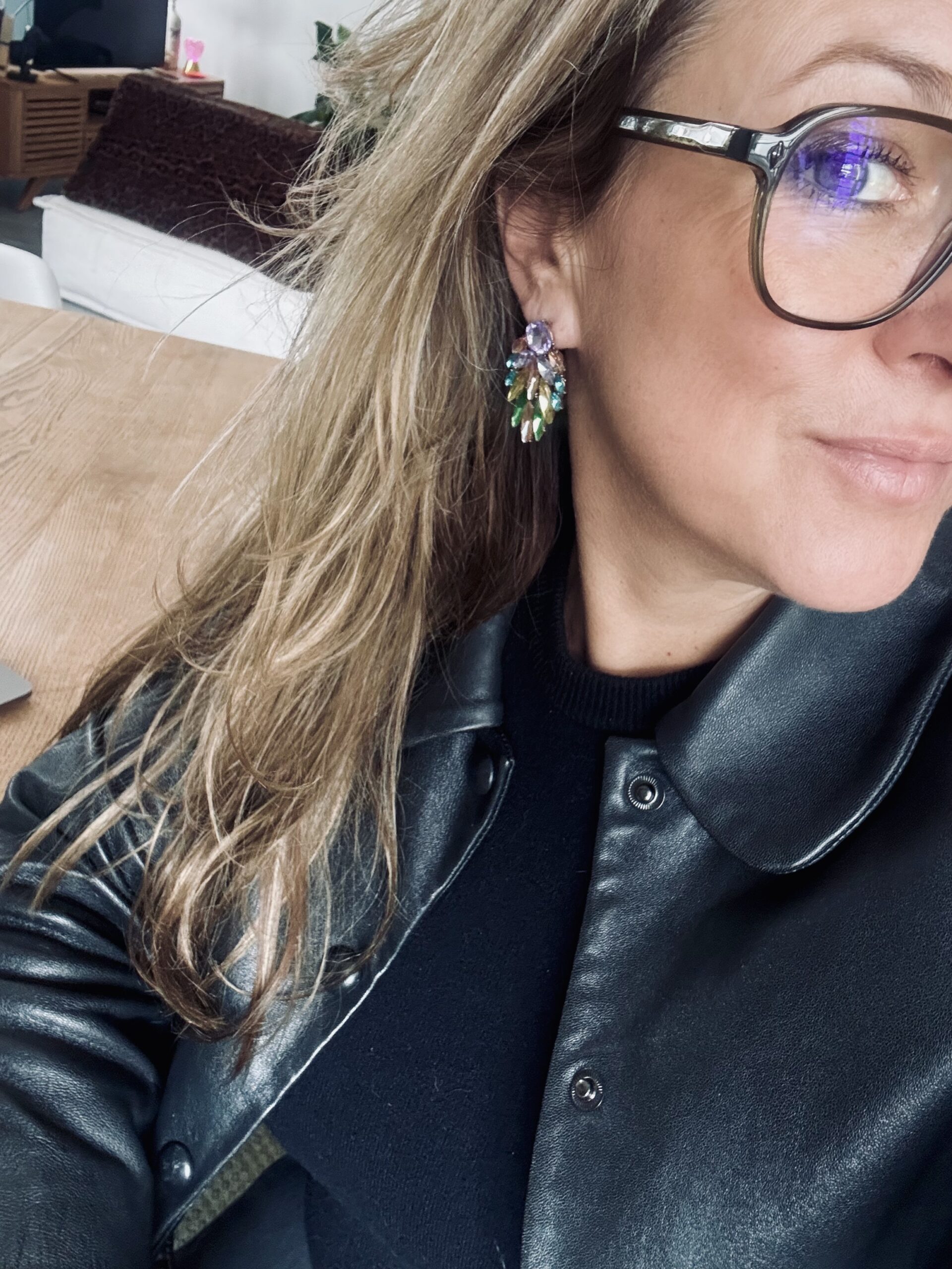 Boucles d'oreilles LUMI multicolore