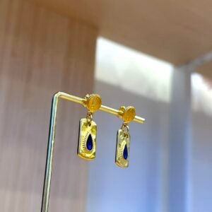 Boucles d'oreilles EMY bleu