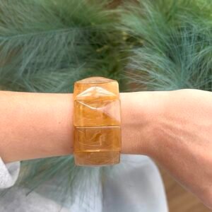 Bracelet SANA moutarde