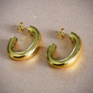 Boucles d'oreilles AVA doré