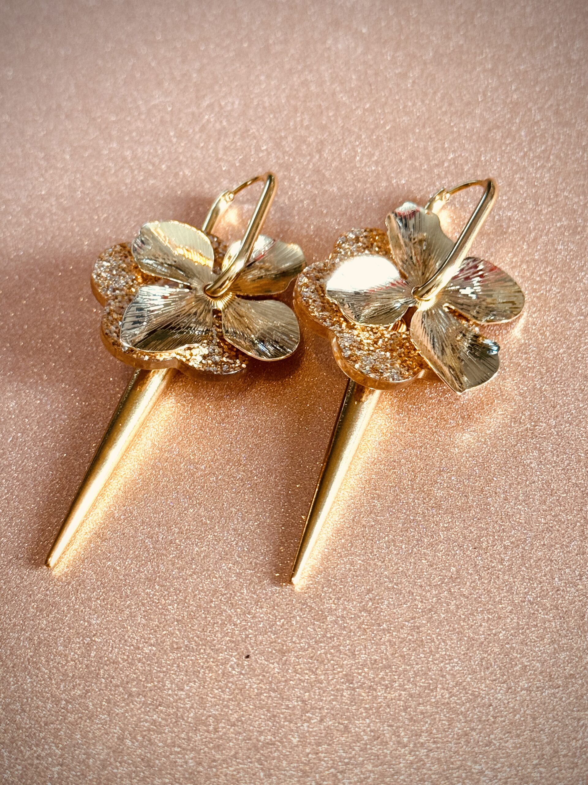 Boucles d'oreilles LIOR doré – Image 2