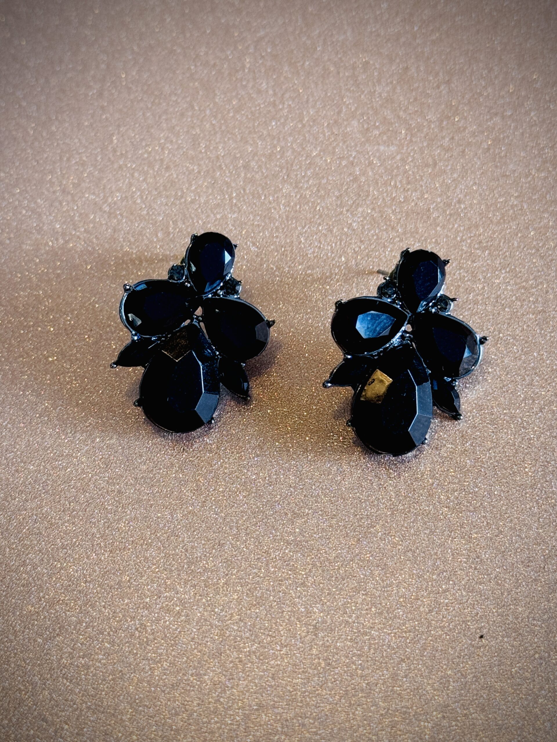 Boucles d'oreilles EVE noir