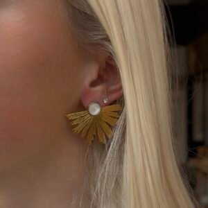 Boucles d'oreilles ESHA blanc