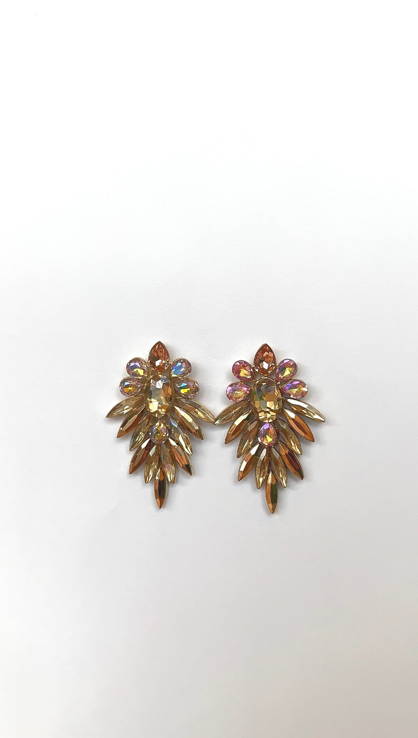 Boucles d'oreilles ODEA nude, rose – Image 3