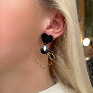 Boucles d'oreilles NANA noir