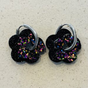 Boucles d'oreilles BALA noir