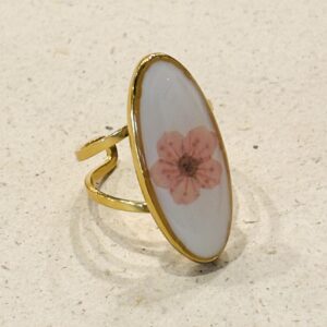 Bague FANNY blanche