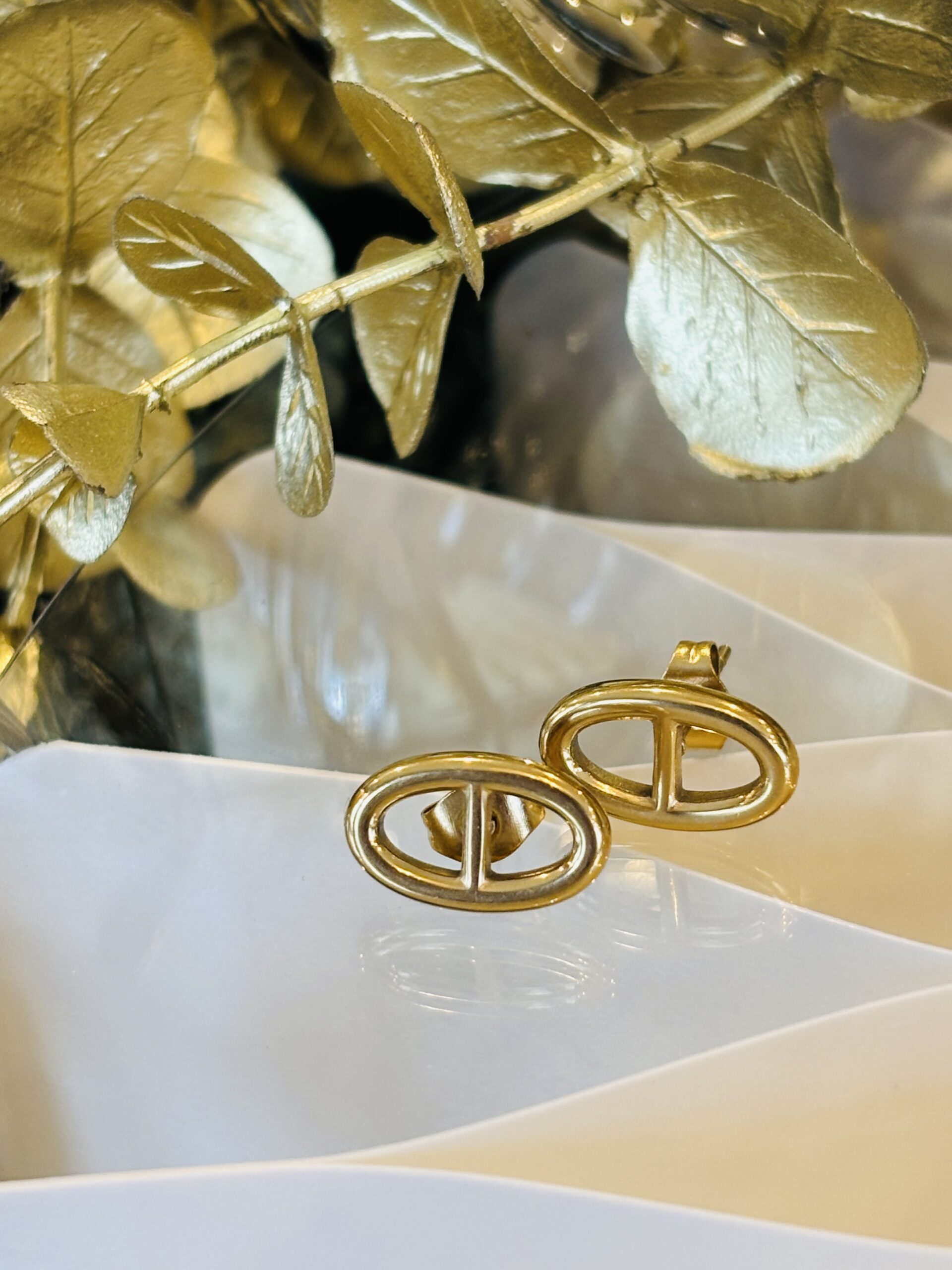 Boucles d'oreilles PETIYE doré – Image 2