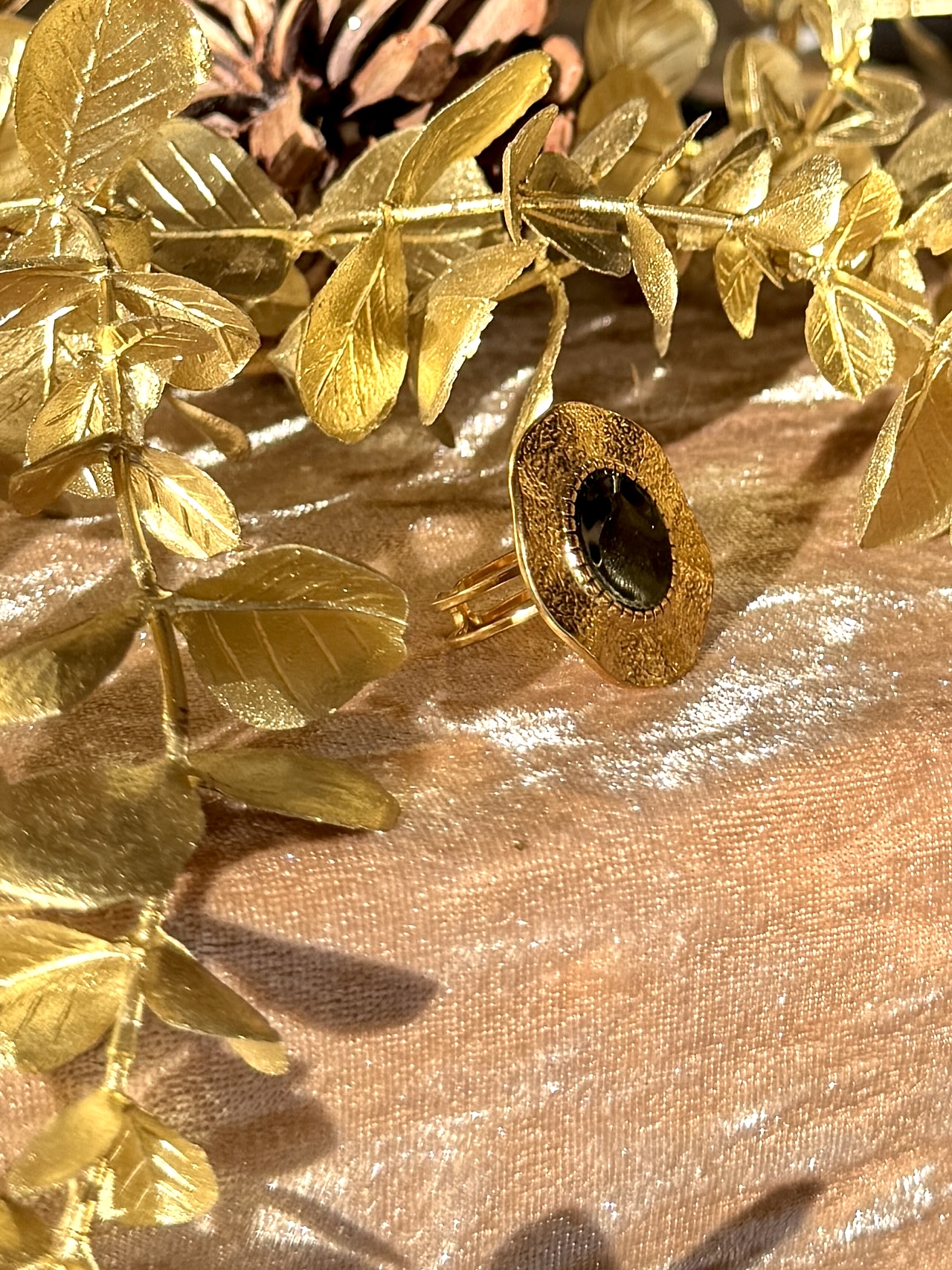 Bague CLARISSE noir – Image 2