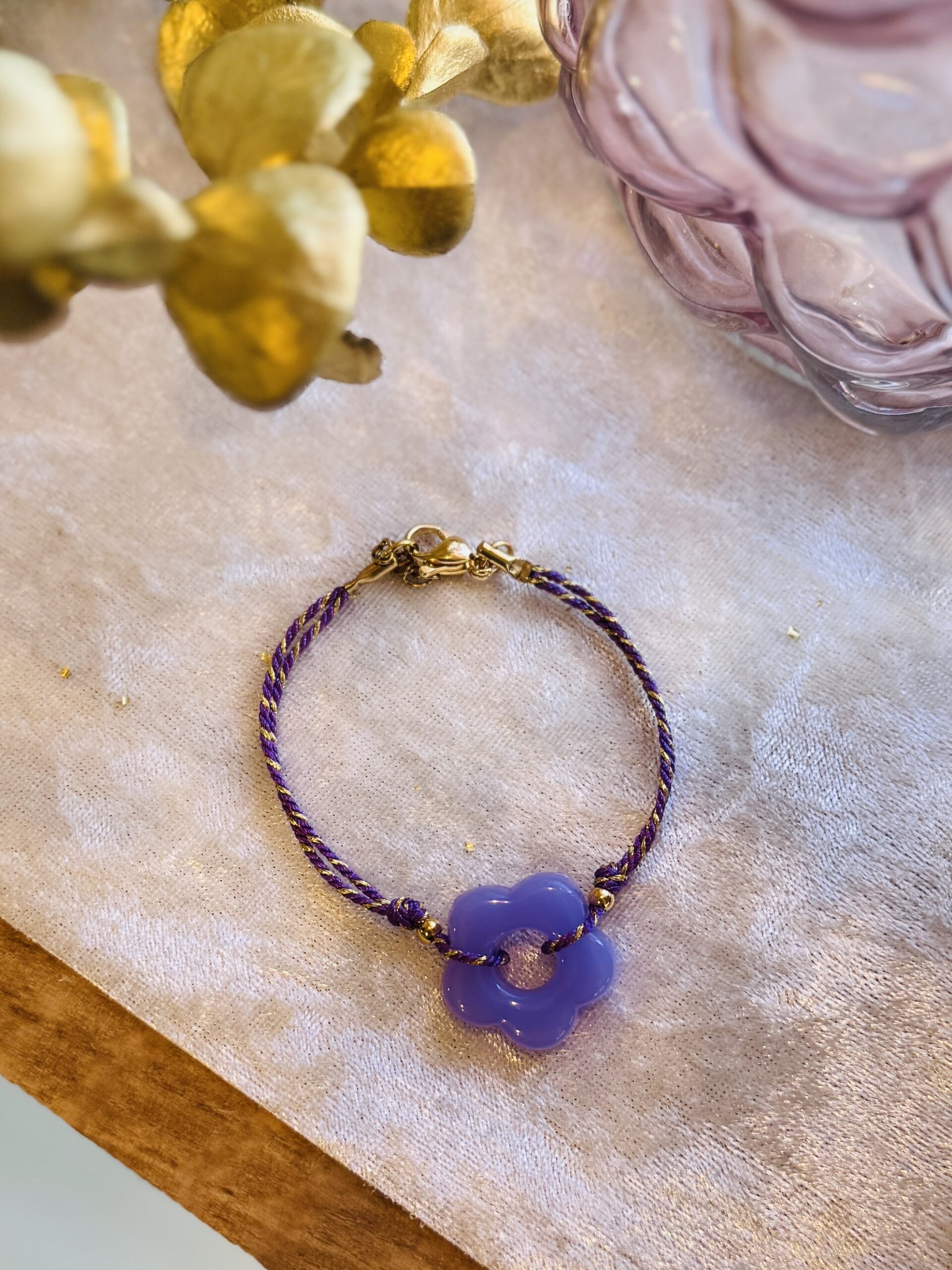 Bracelet LUANA mauve – Image 2