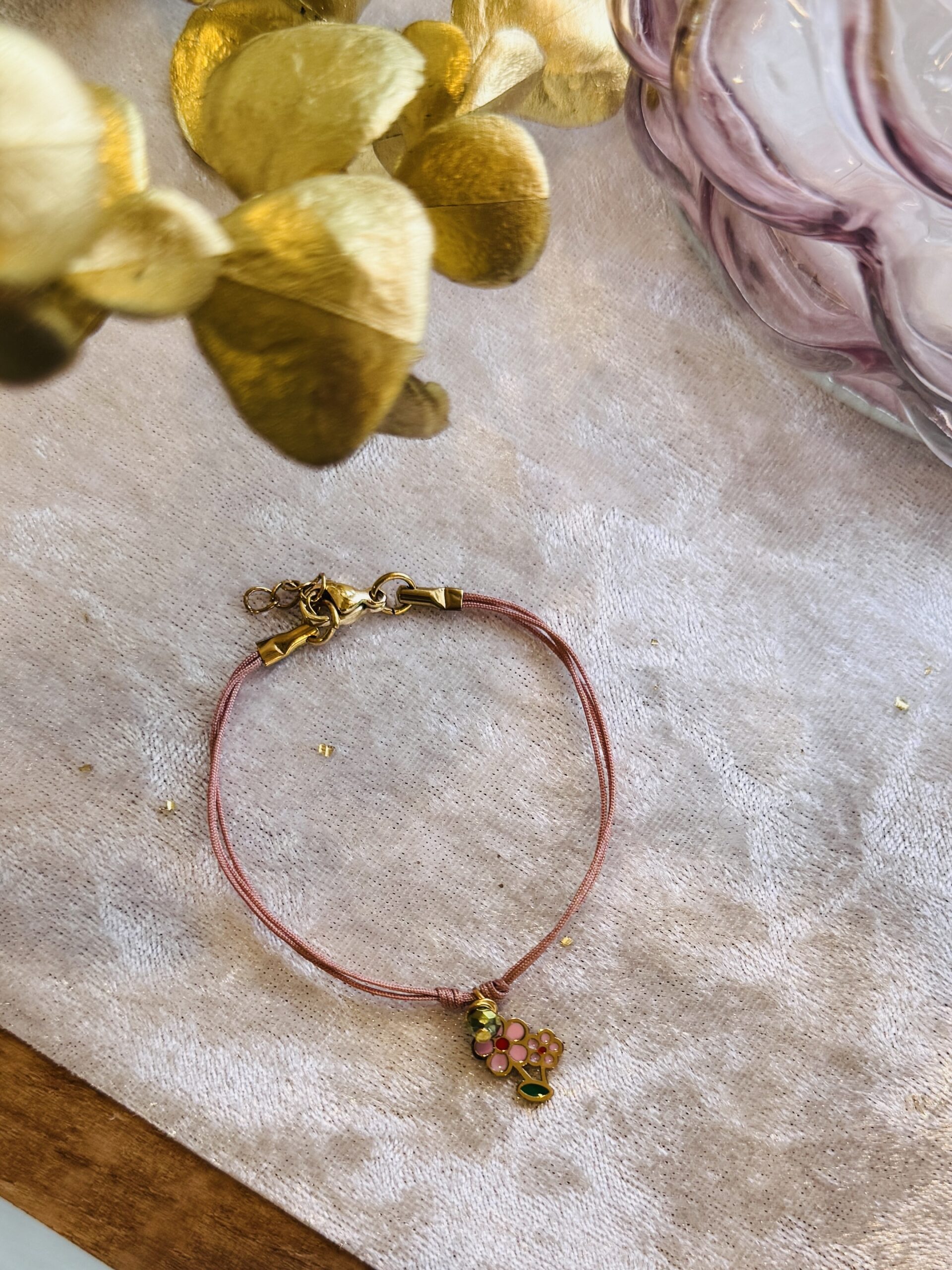 Bracelet LYSANDRE rose – Image 2