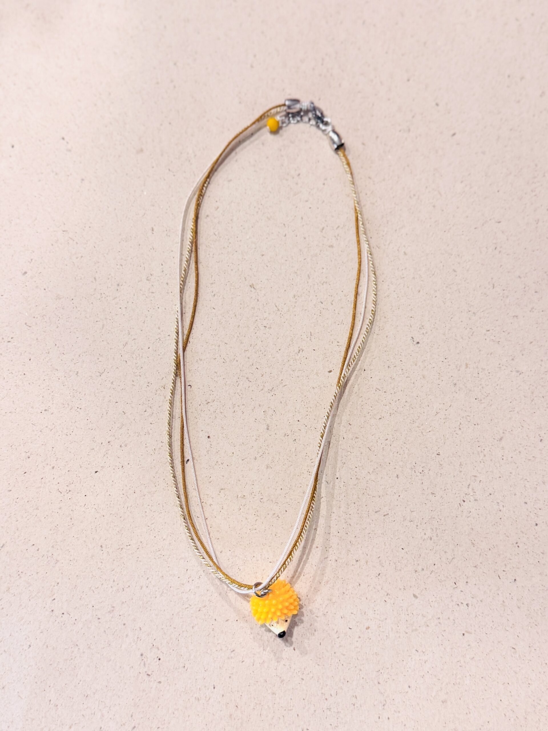 Collier SACHA jaune