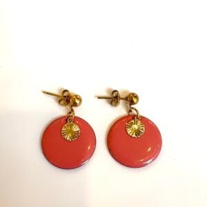 Boucles d'oreilles CATHRINA rose