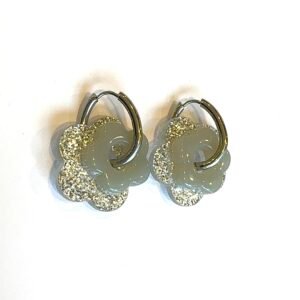 Boucles d'oreilles BALA gris