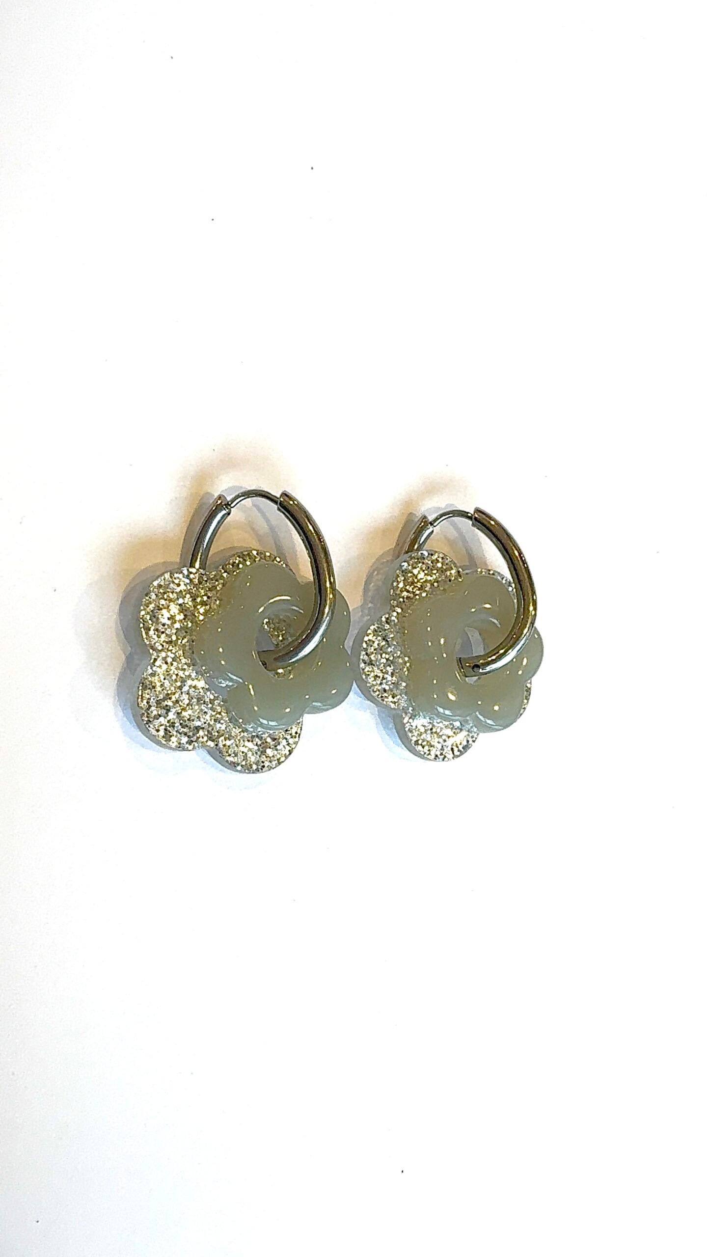 Boucles d'oreilles BALA gris