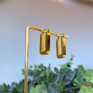 Boucles d'oreilles KAÏ doré