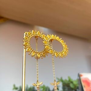 Boucles d'oreilles ELIE transparent