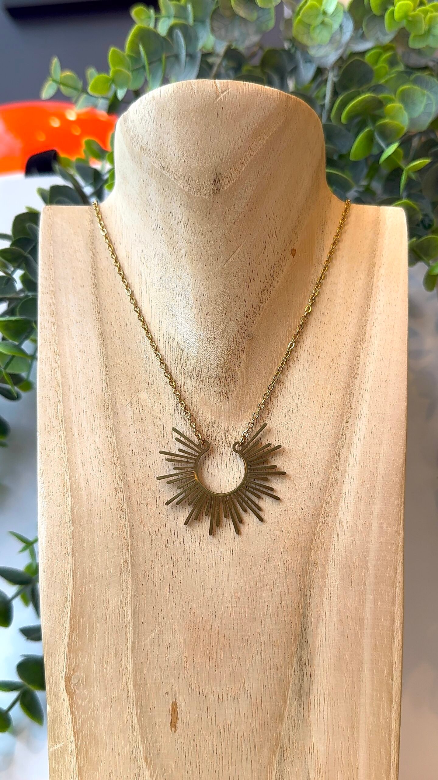 Collier AURORA doré – Image 3