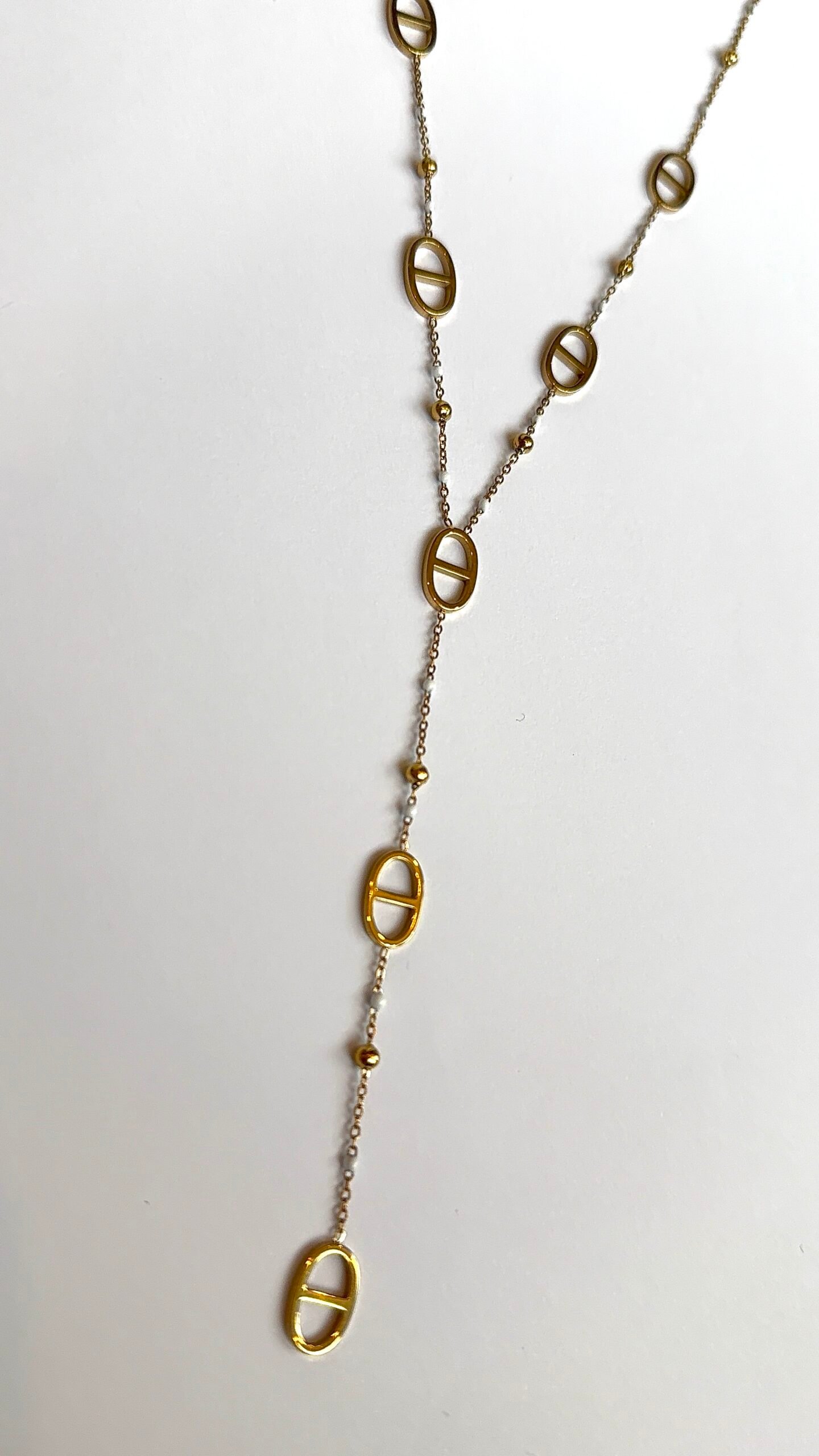 Sautoir PETIYE blanc – Image 3