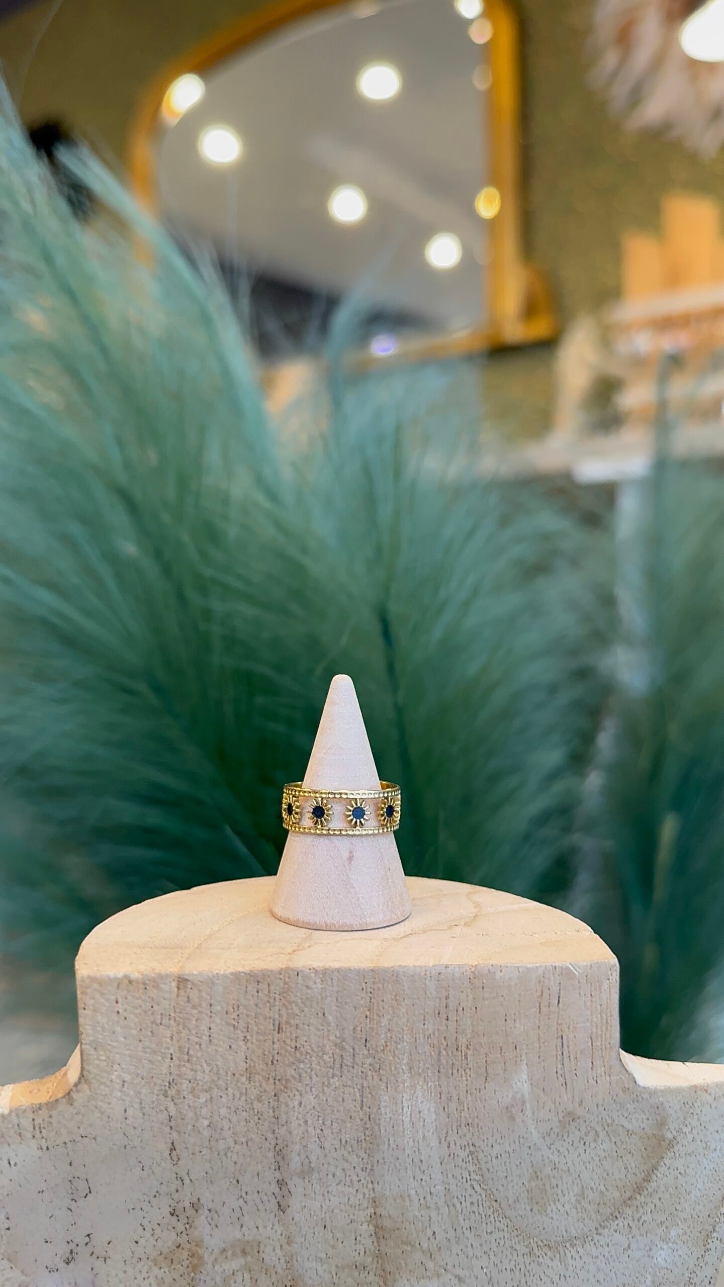 Bague BILLY noir – Image 2