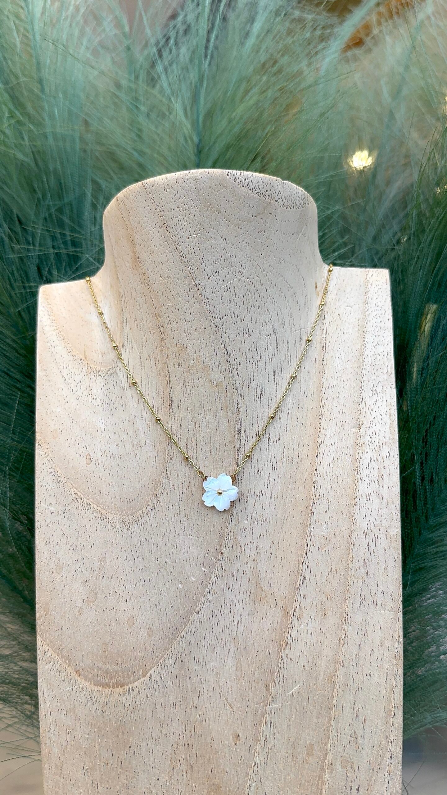 Collier KATE blanc – Image 2