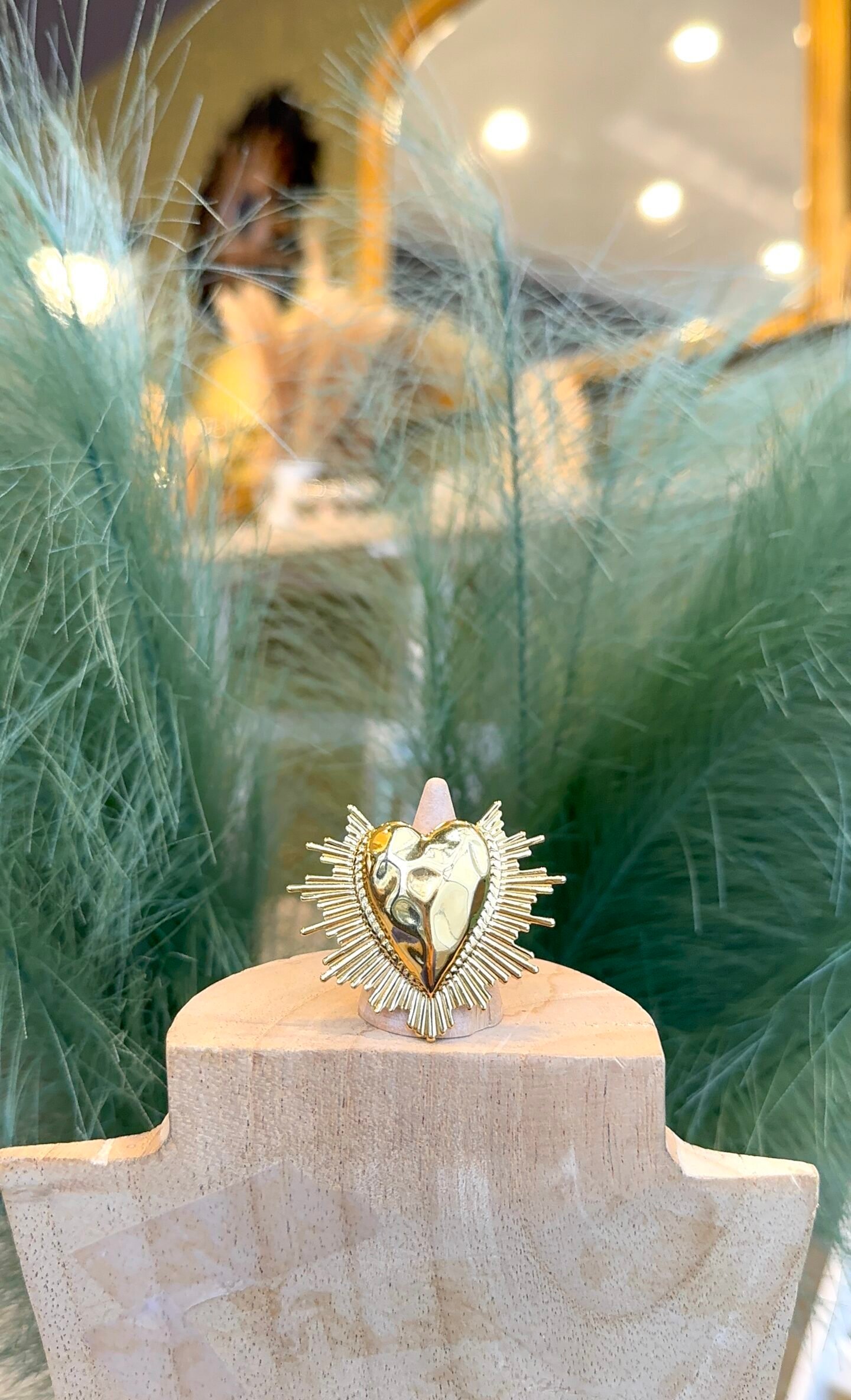 Bague SERENA doré – Image 2