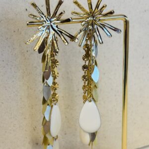 Boucles d'oreilles JESS blanc