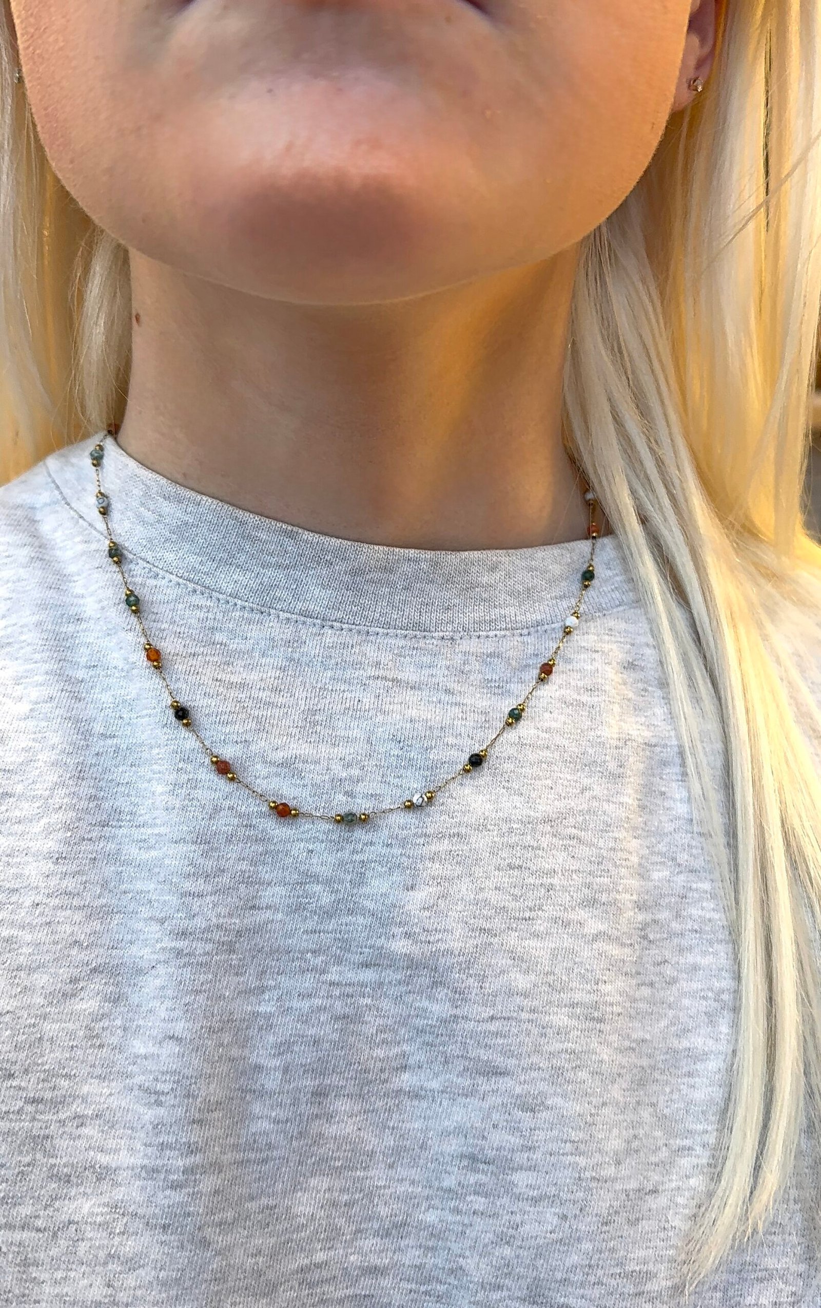 Collier PIA multicolore