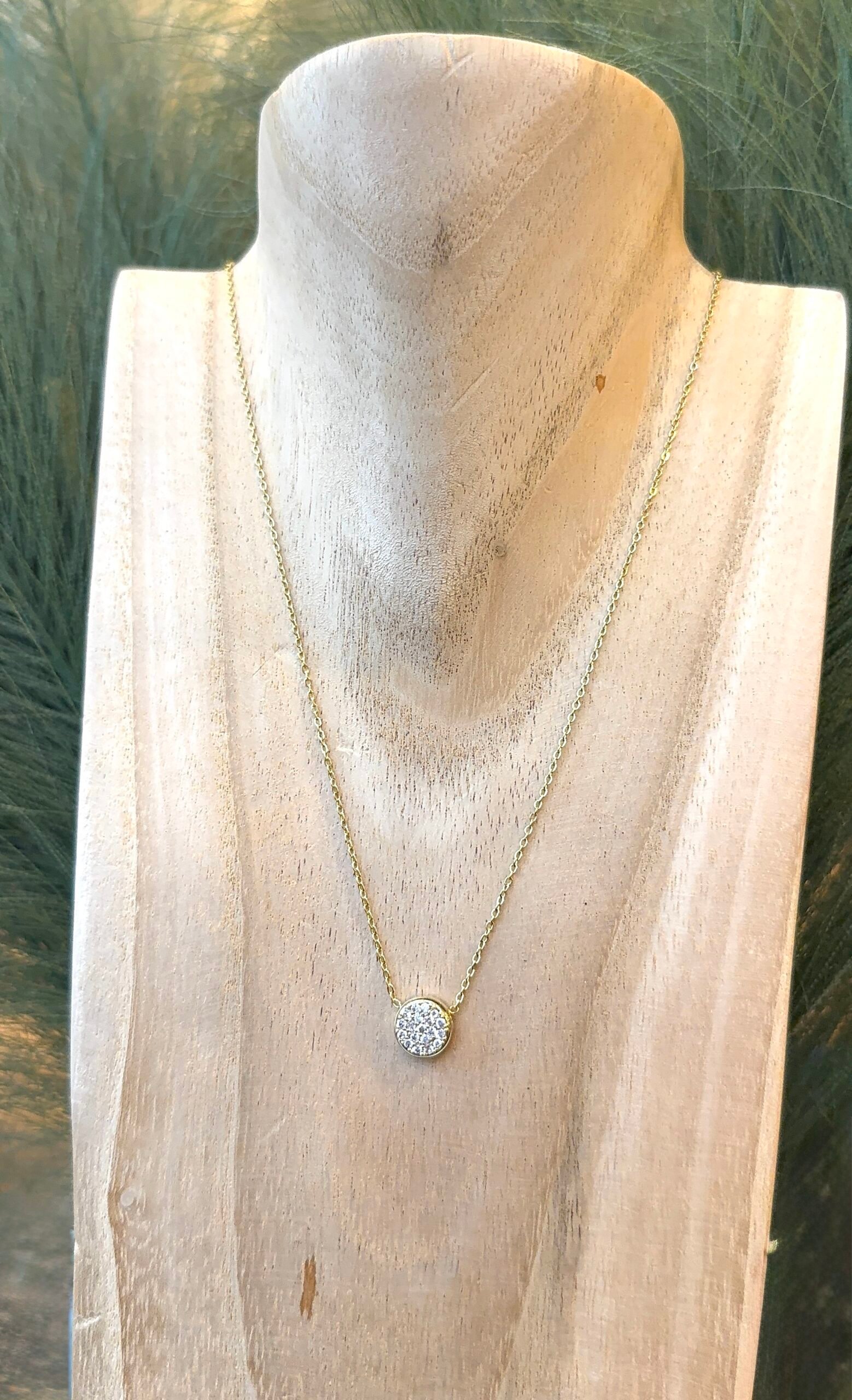 Collier ABBA blanc – Image 2