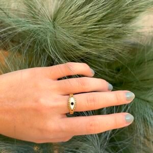 Bague IVY noir