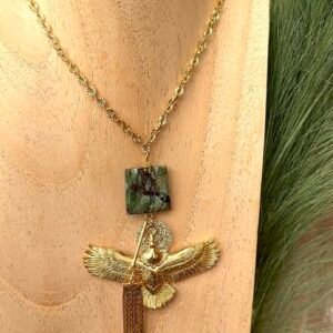 Sautoir ADELAÏDE vert