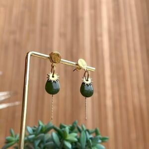 Boucles d'oreilles VALERIA kaki