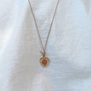 Collier DALIA saumon