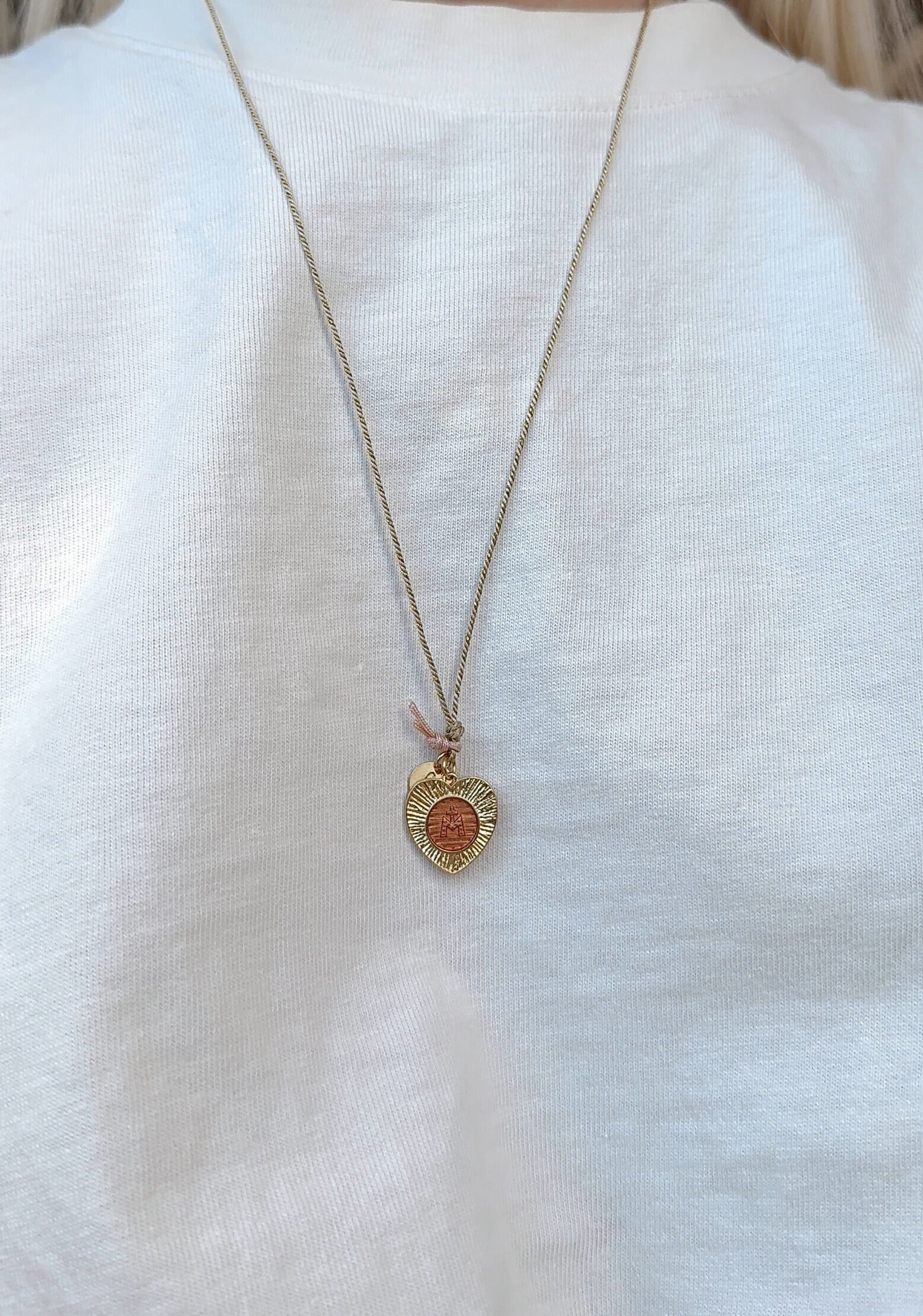 Collier DALIA saumon