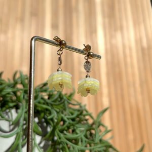 Boucles d'oreilles LIVIA jaune