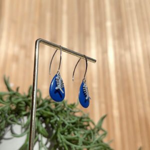 Boucles d'oreilles NOVA bleu
