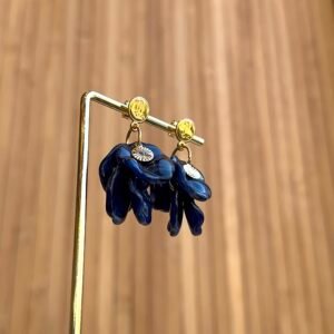 Boucles d'oreilles LORENN bleu