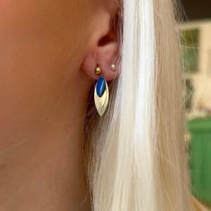 Boucles d'oreilles BARBARA bleu