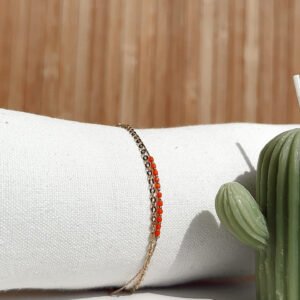 Bracelet ODINE orange