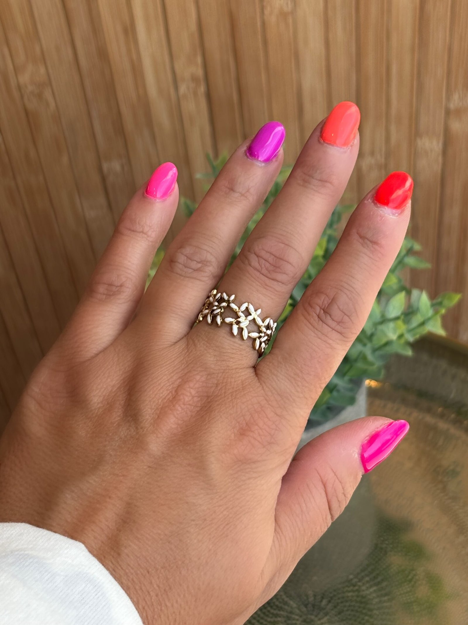 Bague SWAN blanc – Image 2